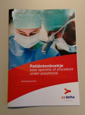 Cover van het patiëntenboekje
